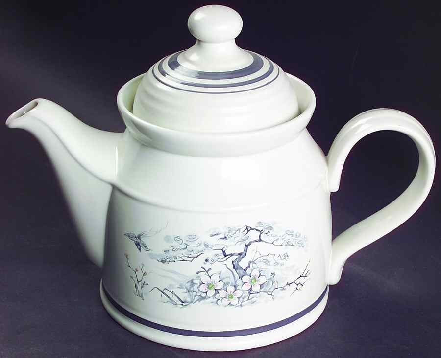 Asian Dawn Teapot & Lid by Royal Doulton-1