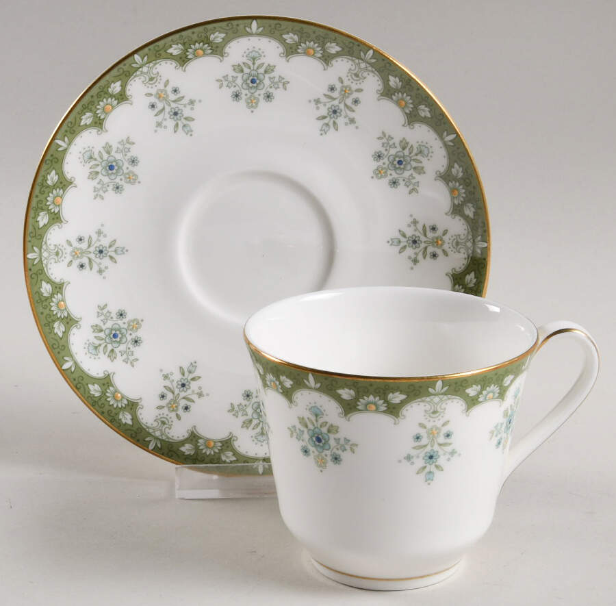 Ashmont Flat Cup & Saucer Set by Royal Doulton-1
