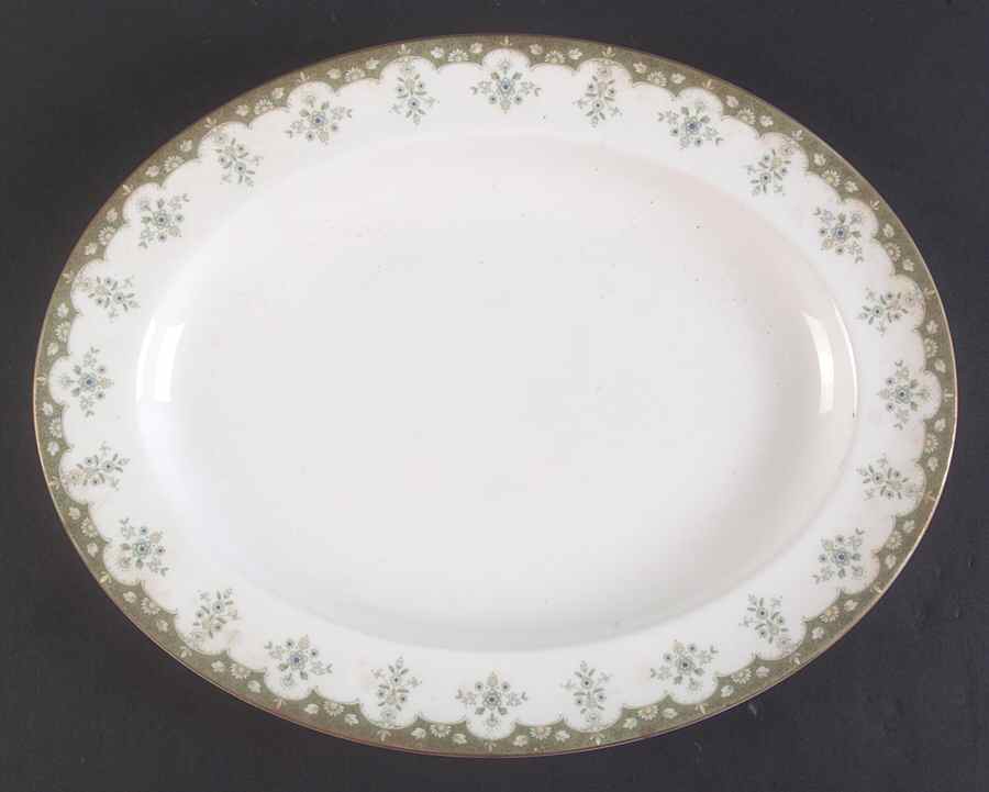 Ashmont 13" Oval Serving Platter by Royal Doulton-1