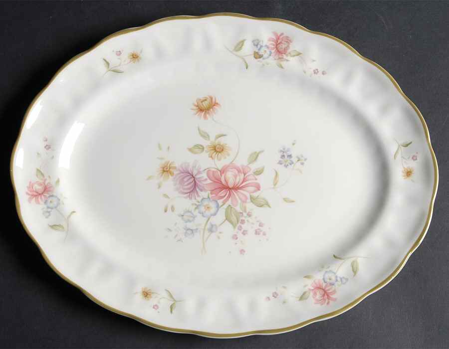 Ashbourne 13" Oval Serving Platter by Royal Doulton-1
