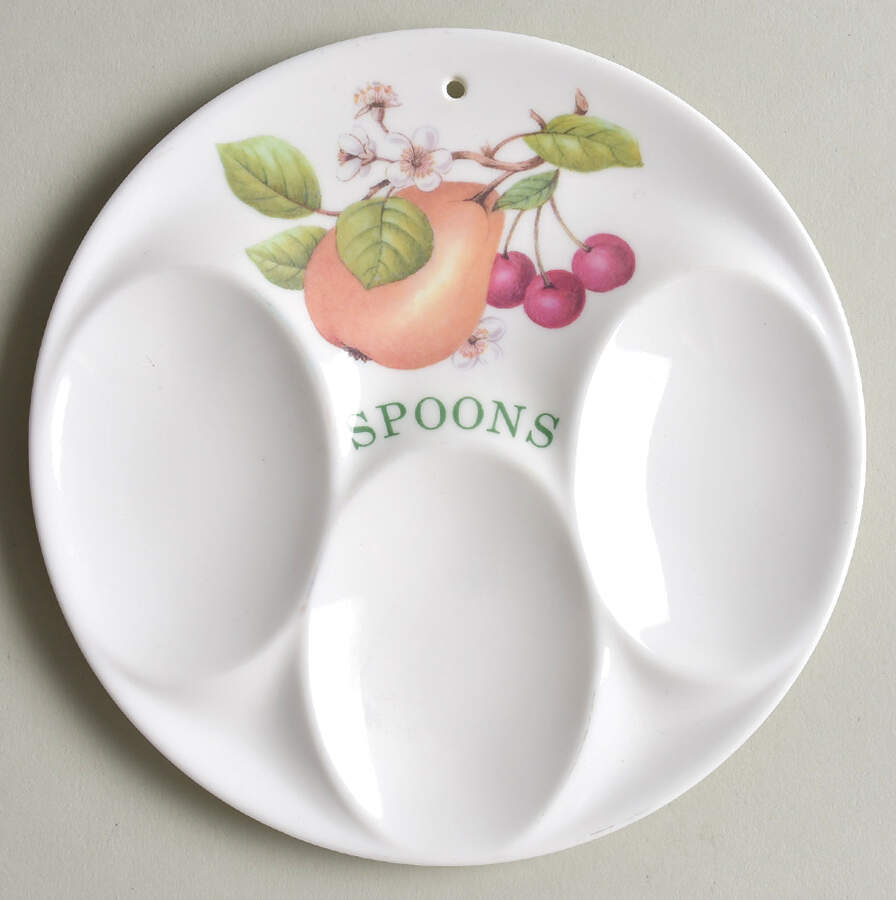 Ashberry Melamine Spoon Rest (Holds 3 Spoons) by Royal Doulton-1