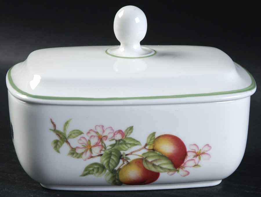 Ashberry Rectangular Covered Butter by Royal Doulton-1