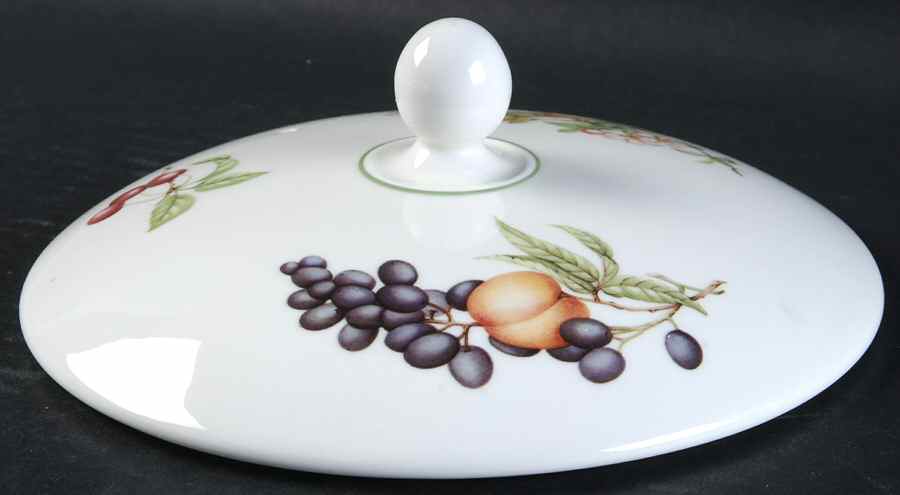 Ashberry Lid for Round Vegetable by Royal Doulton-1
