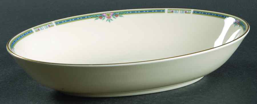 Ashley 9" Oval Vegetable Bowl by Royal Doulton-1