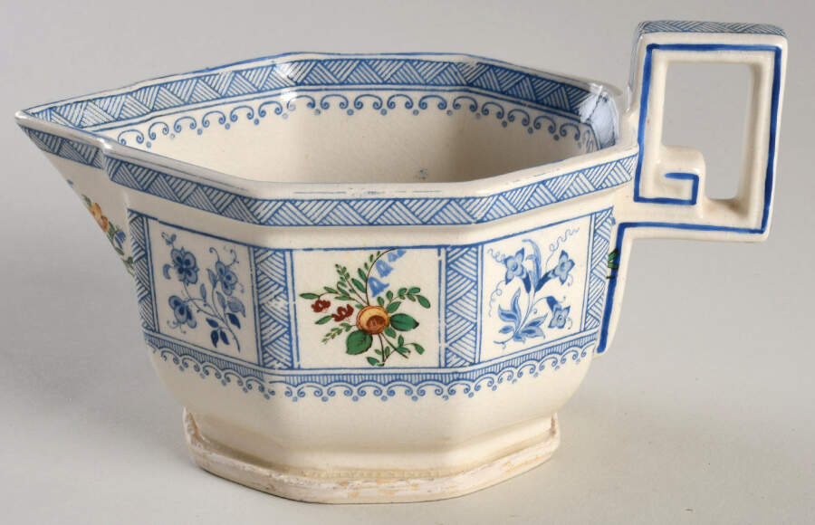 Astbury (Blue, Multicolor) Gravy Boat by Royal Doulton-1