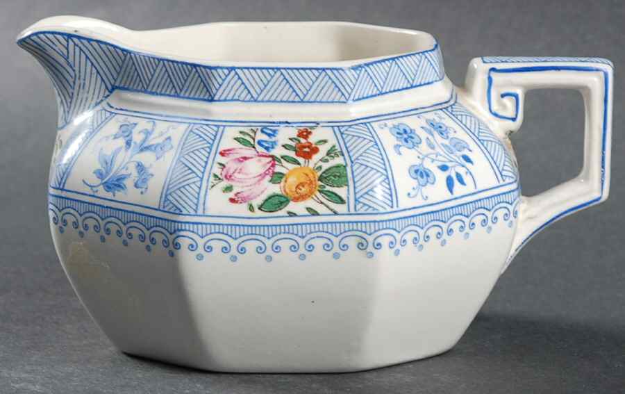 Astbury (Blue, Multicolor) Creamer by Royal Doulton-1