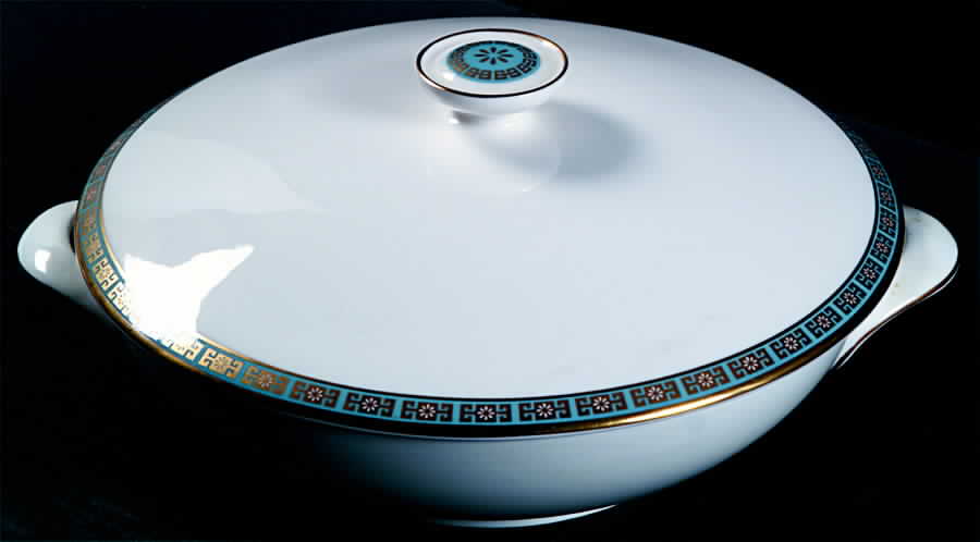 Athens Round Covered Vegetable by Royal Doulton-1