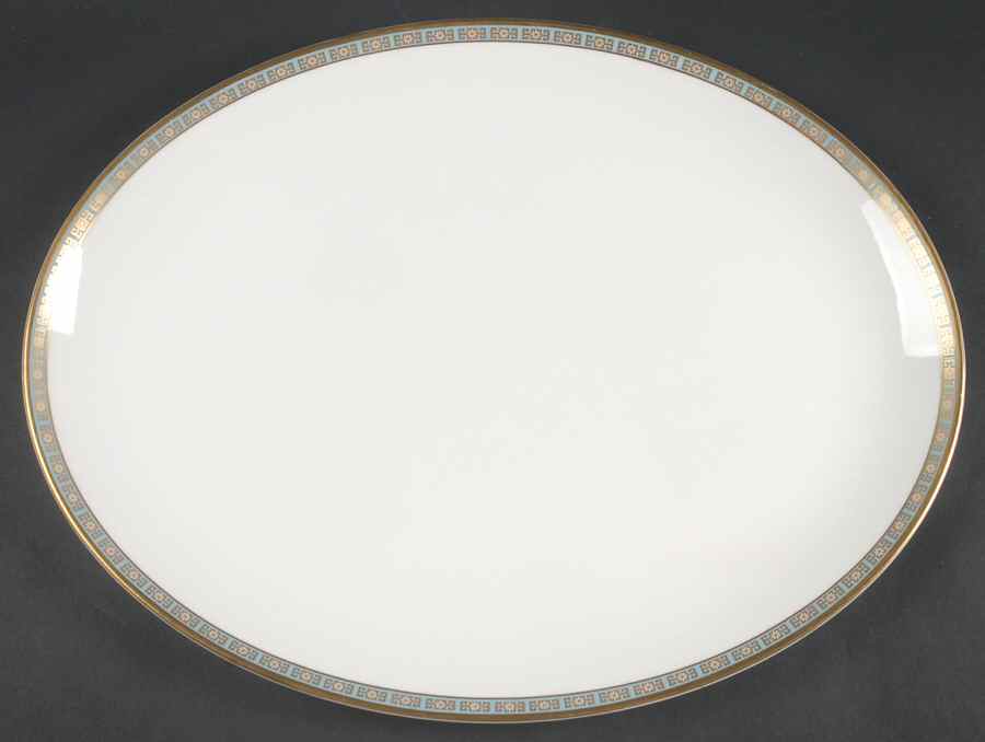 Athens 16" Oval Serving Platter by Royal Doulton-1