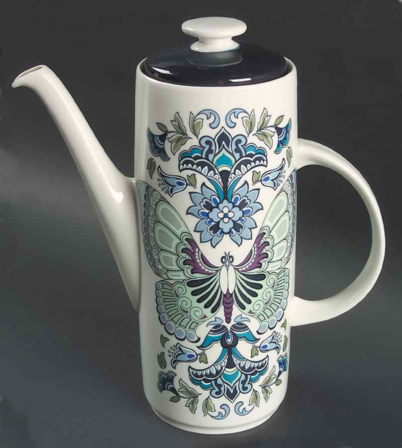 Atlantis Coffee Pot & Lid by Royal Doulton-1