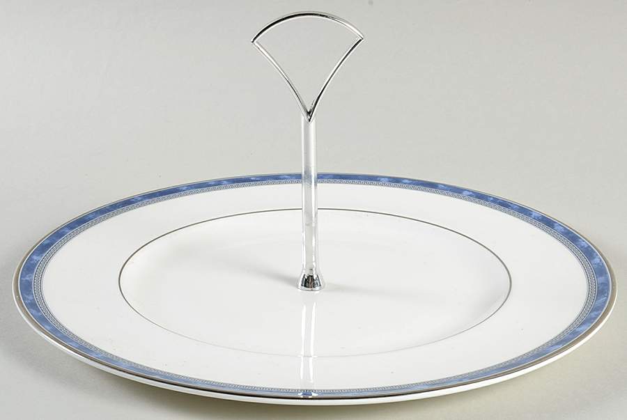 Atlanta Round Serving Plate with Handle (DP) by Royal Doulton-1