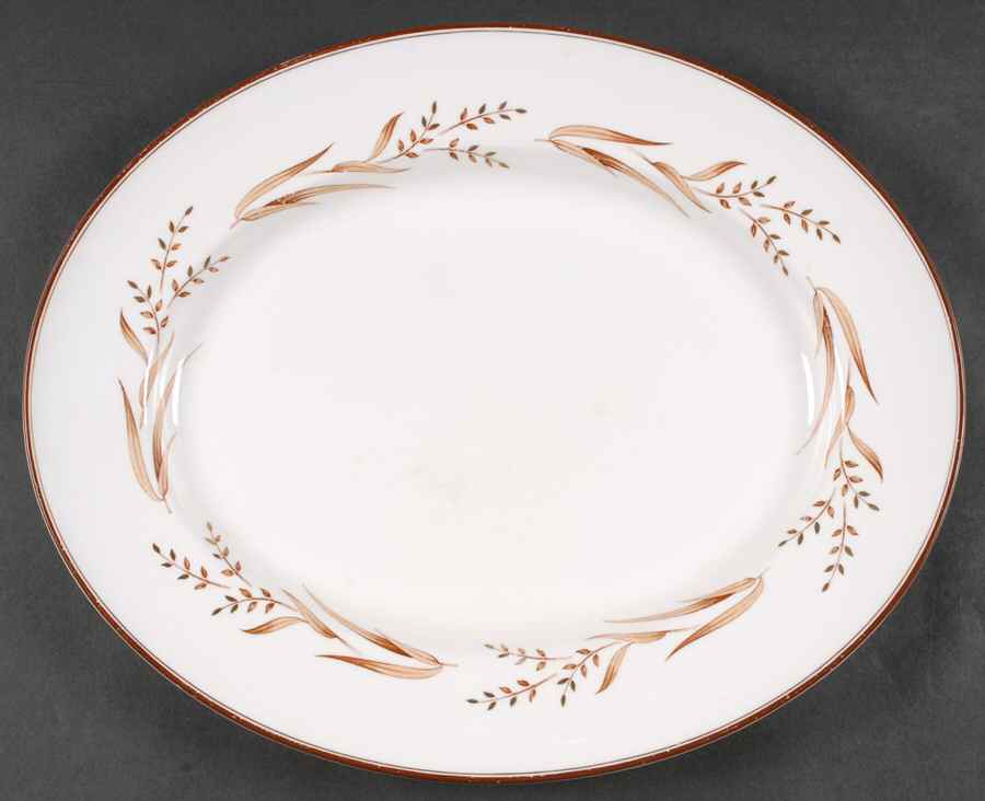 Autumn Breezes 15" Oval Serving Platter by Royal Doulton-1
