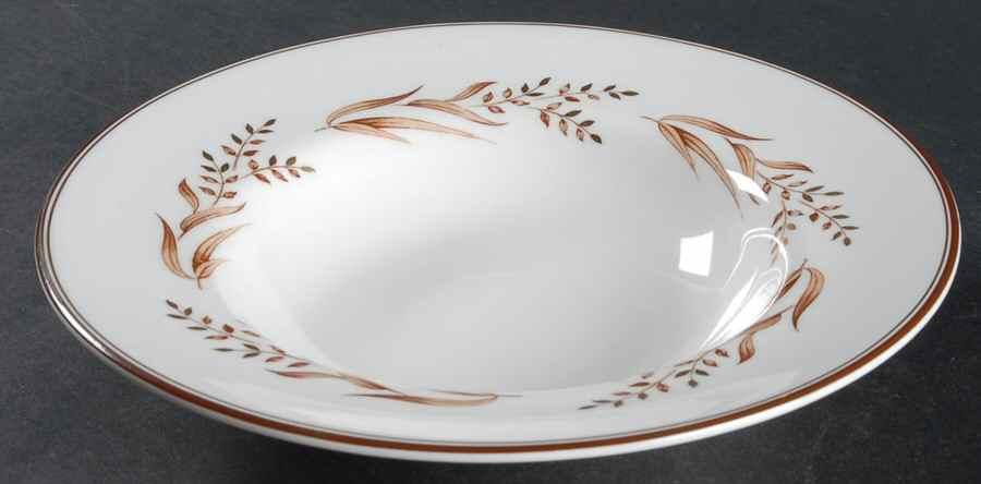 Autumn Breezes Rim Soup Bowl by Royal Doulton-1
