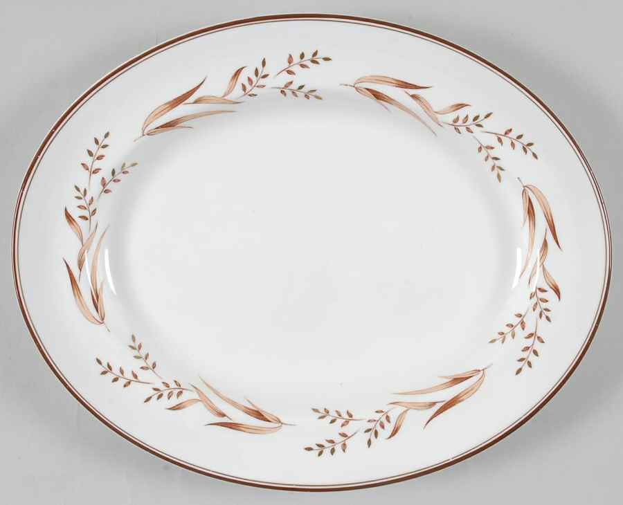 Autumn Breezes 12" Oval Serving Platter by Royal Doulton-1