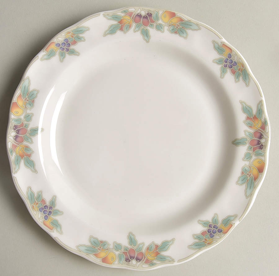 Autumn Fruits Salad Plate by Royal Doulton-1