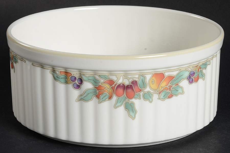 Autumn Fruits 7" Souffle by Royal Doulton-1