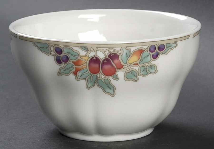 Autumn Fruits Open Sugar Bowl by Royal Doulton-1