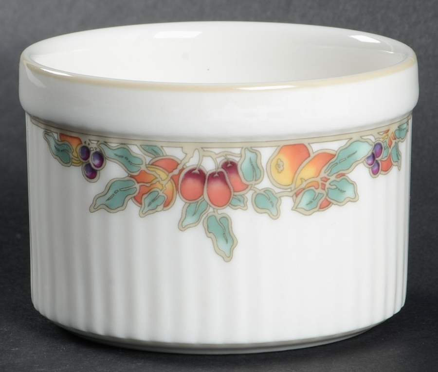 Autumn Fruits Individual Souffle by Royal Doulton-1