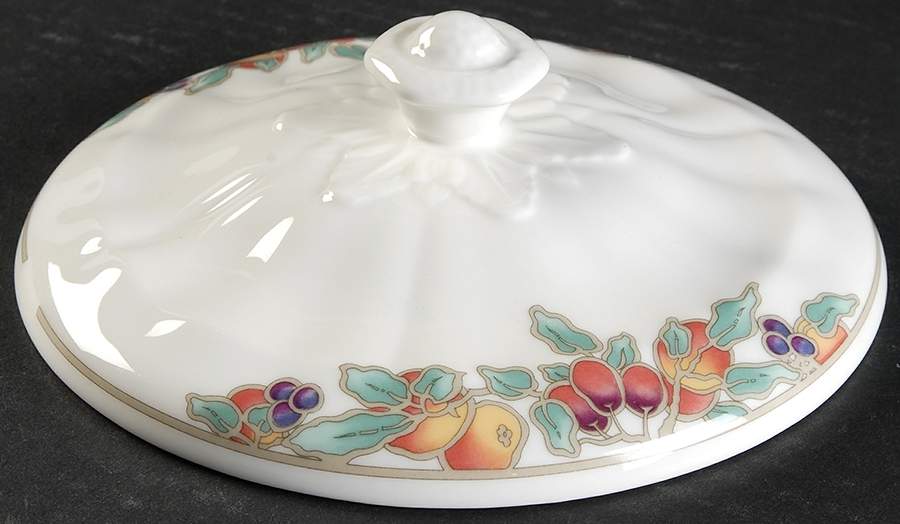 Autumn Fruits Lid for Round Vegetable by Royal Doulton-1