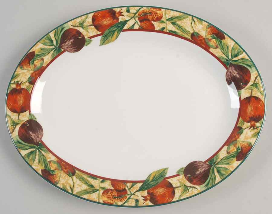 Augustine 13" Oval Serving Platter by Royal Doulton-1