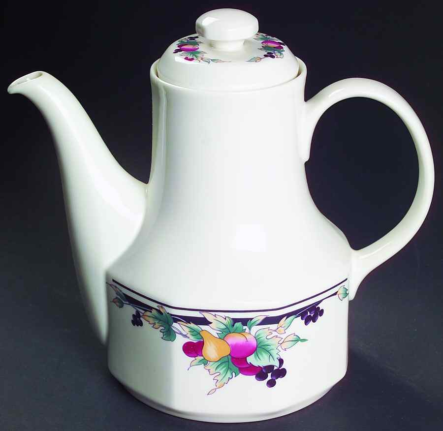 Autumn's Glory Coffee Pot & Lid by Royal Doulton-1