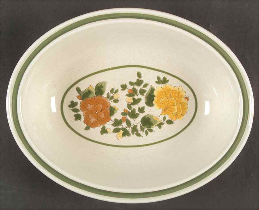 Autumn Morn 10" Oval Vegetable Bowl by Royal Doulton-1