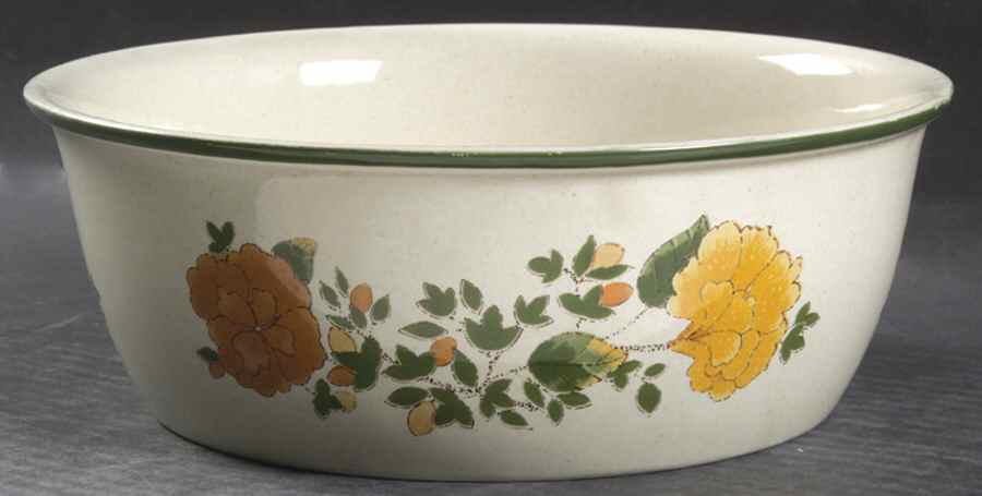 Autumn Morn 9" Salad Serving Bowl by Royal Doulton-1