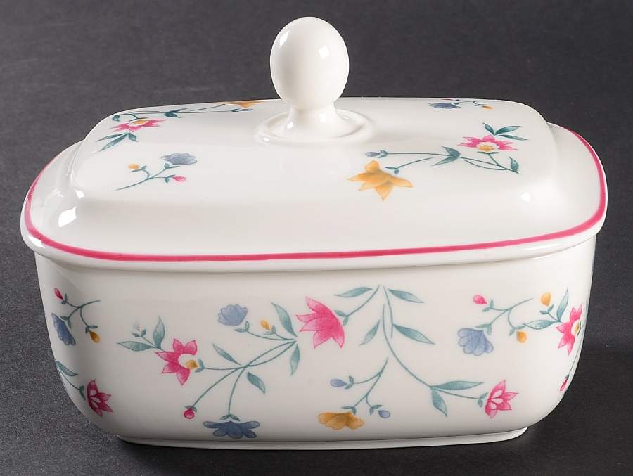 Avalon 1/4 Lb Covered Butter by Royal Doulton-1