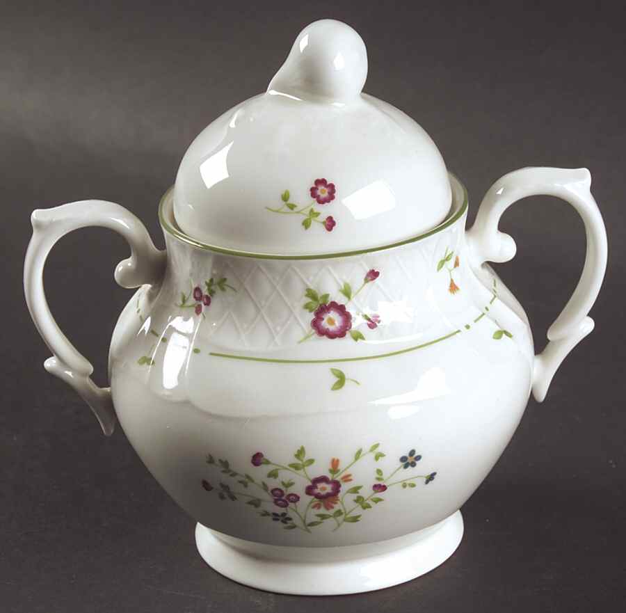 Avignon Sugar Bowl & Lid by Royal Doulton-1