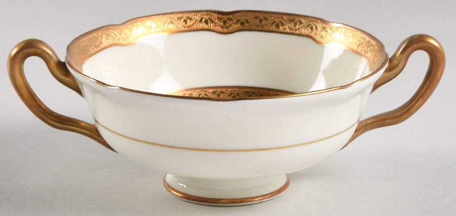 The Balmoral Footed Cream Soup Bowl by Royal Doulton-1