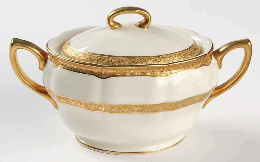 The Balmoral Sugar Bowl & Lid by Royal Doulton-1