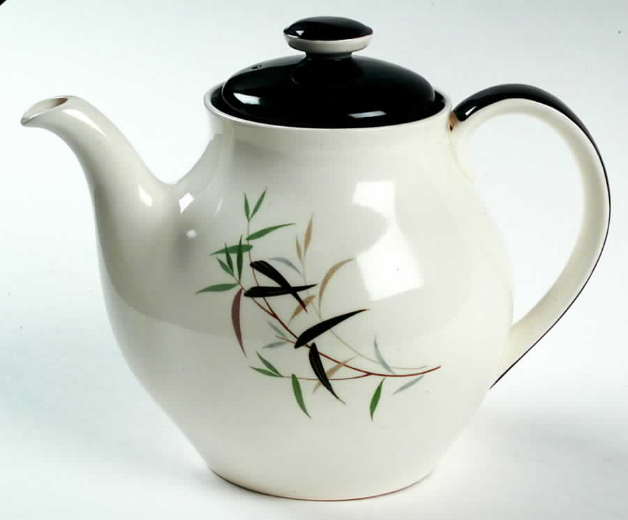 Bamboo Teapot & Lid by Royal Doulton-1