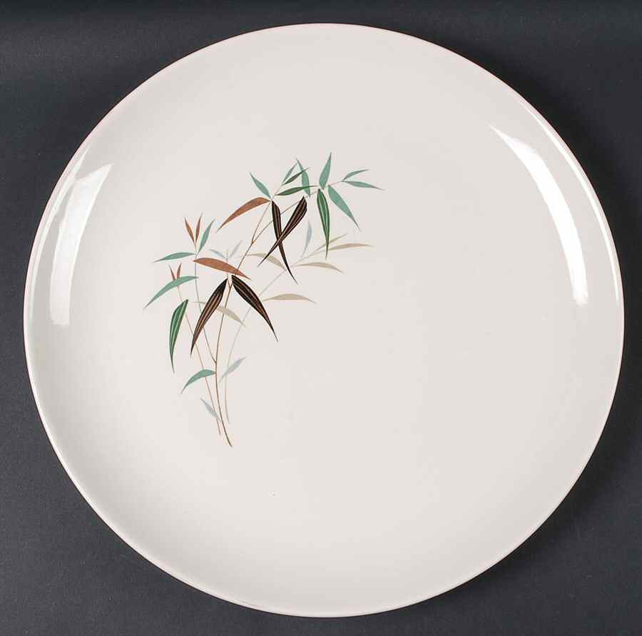 Bamboo 15" Chop Plate (Round Platter) by Royal Doulton-1