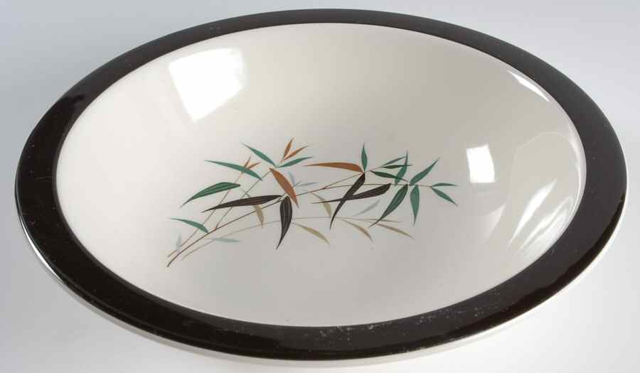 Bamboo 9" Round Vegetable Bowl by Royal Doulton-1