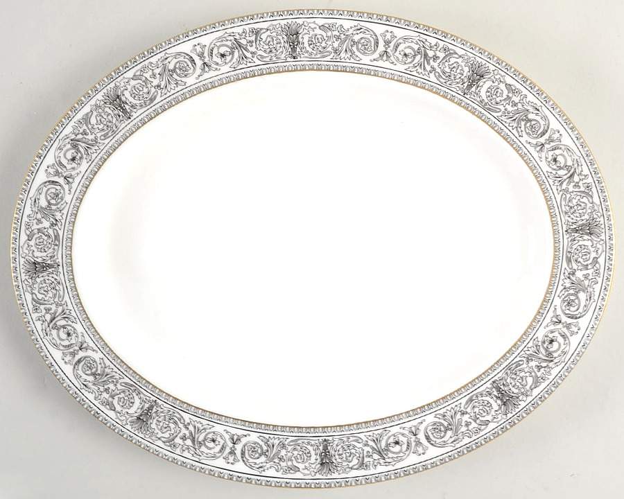 Baronet 13" Oval Serving Platter by Royal Doulton-1