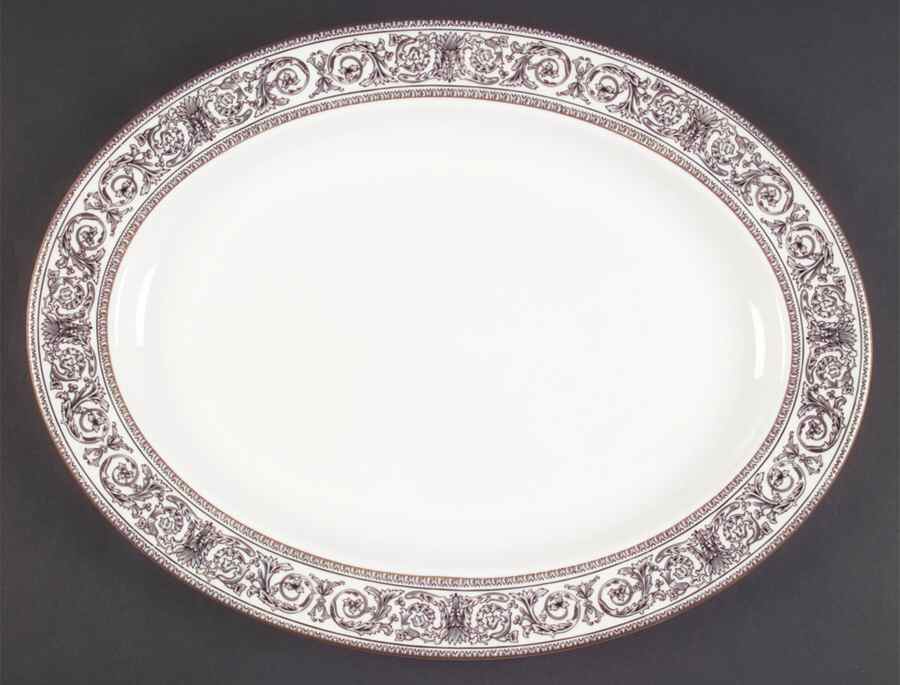 Baronet 16" Oval Serving Platter by Royal Doulton-1