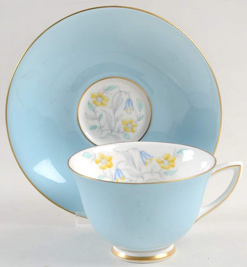 Barclay Footed Cup & Saucer Set by Royal Doulton-1