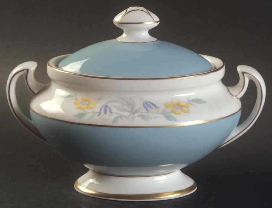 Barclay Sugar Bowl & Lid by Royal Doulton-1