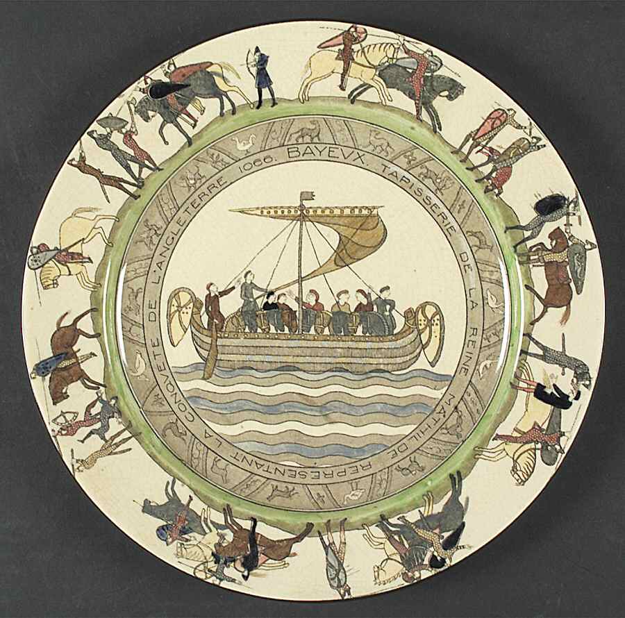 Bayeux Tapestry Dinner Plate by Royal Doulton-1