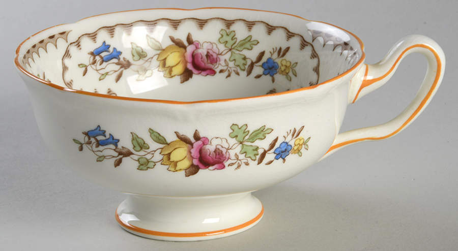 The Beaufort (Center Design) Footed Cup by Royal Doulton-1