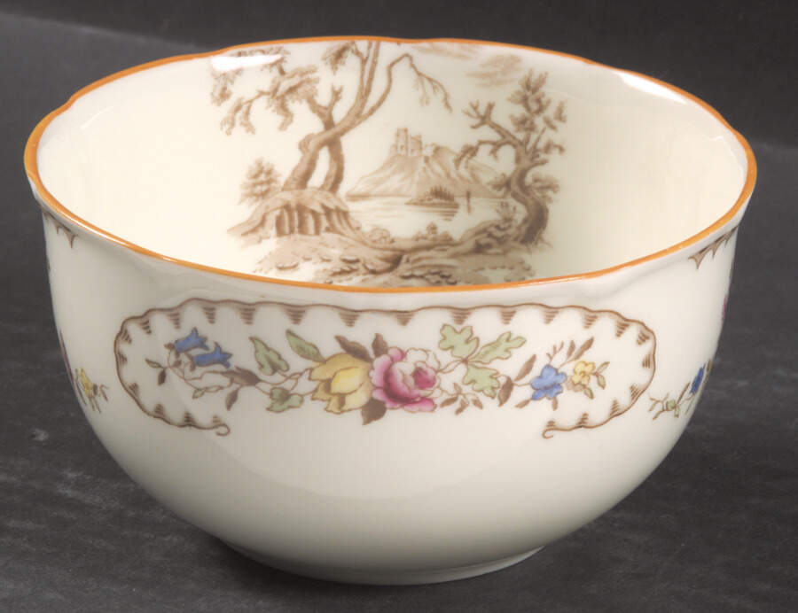 The Beaufort (Center Design) Open Sugar Bowl by Royal Doulton-1