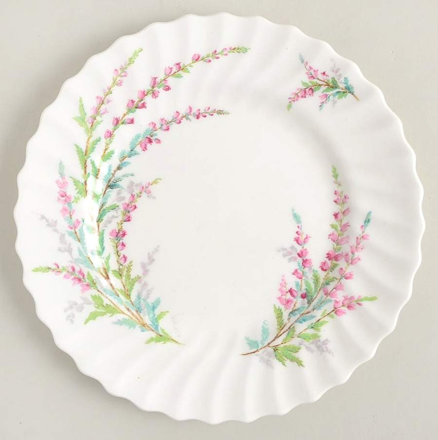 Bell Heather (Scalloped, No Trim) Salad Plate by Royal Doulton-1