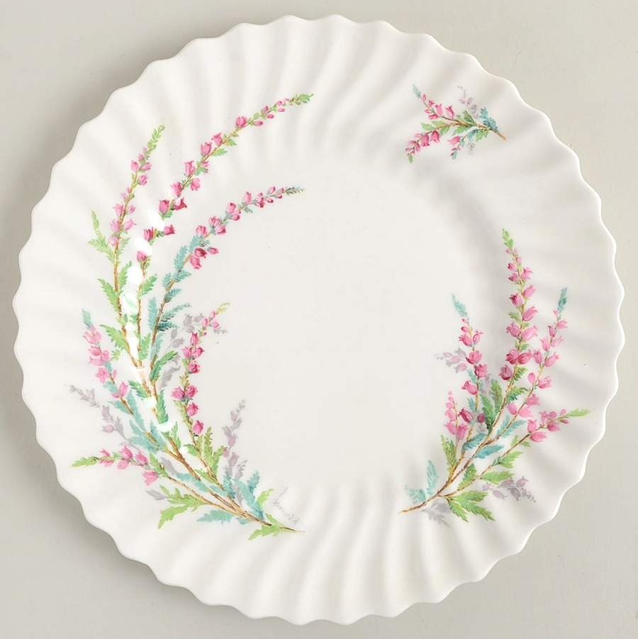 Bell Heather (Scalloped, No Trim) Dinner Plate by Royal Doulton-1