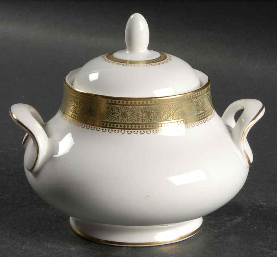 Belvedere Sugar Bowl & Lid by Royal Doulton-1