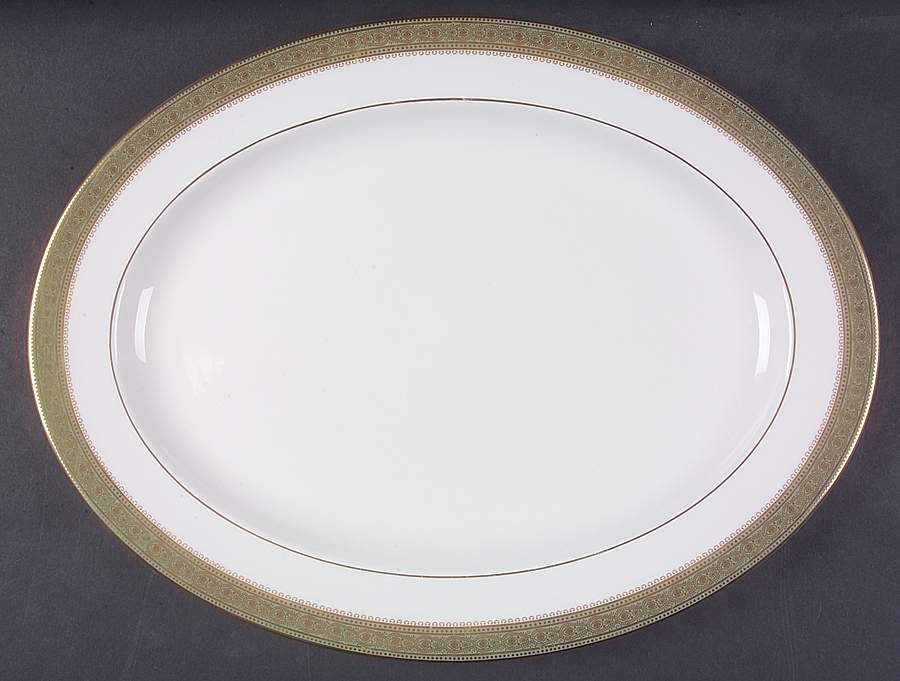 Belvedere 16" Oval Serving Platter by Royal Doulton-1