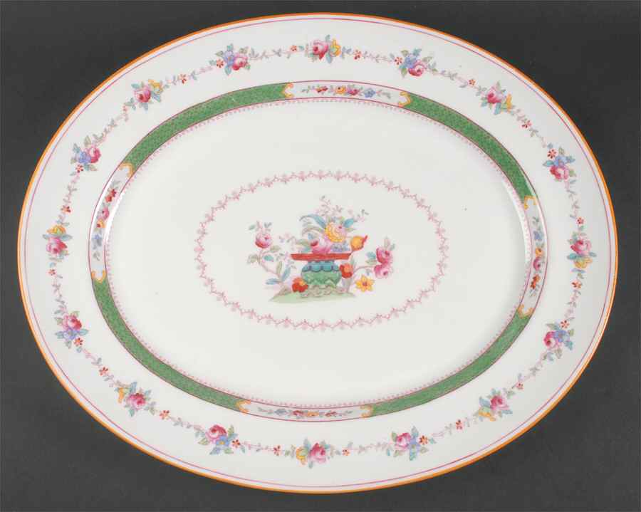The Belgrade 17" Oval Serving Platter by Royal Doulton-1