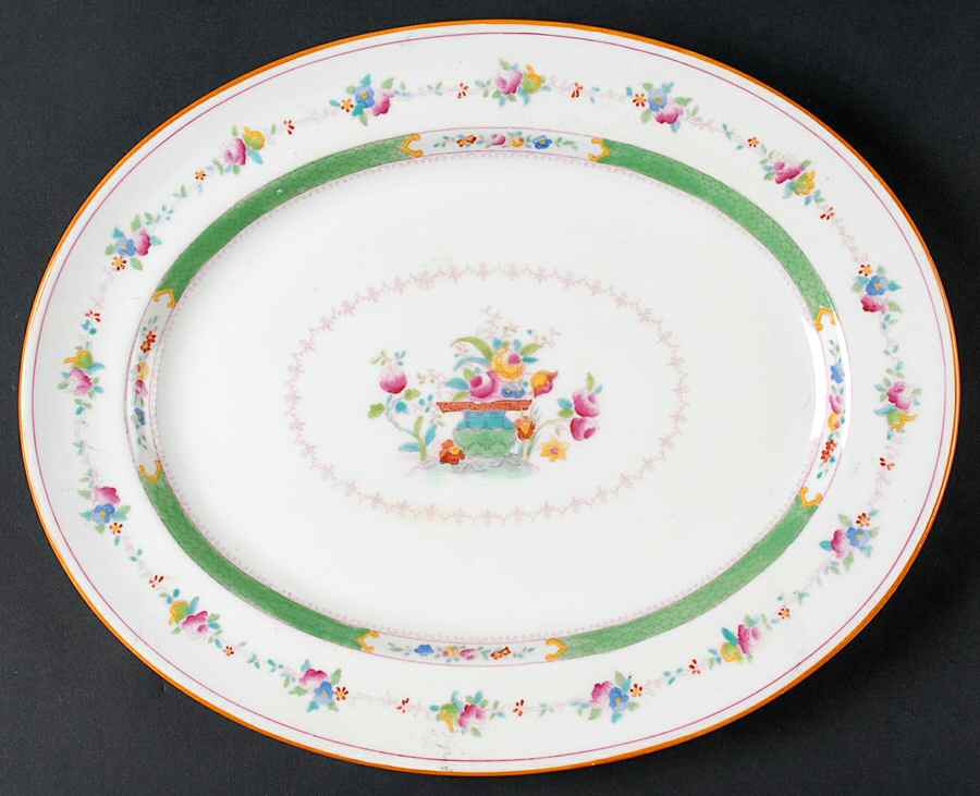 The Belgrade 12" Oval Serving Platter by Royal Doulton-1