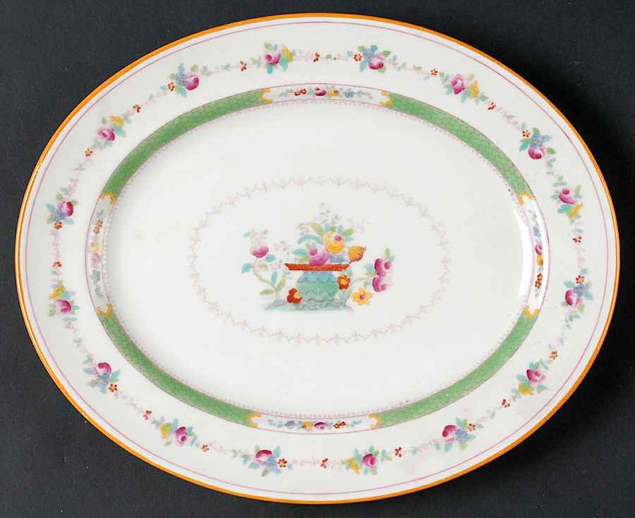 The Belgrade 10" Oval Serving Platter by Royal Doulton-1