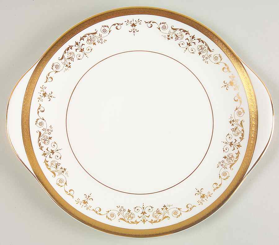 Belmont Handled Cake Plate by Royal Doulton-1