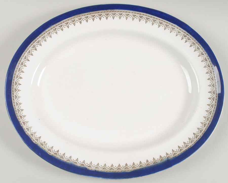 Belmont 15" Oval Serving Platter by Royal Doulton-1