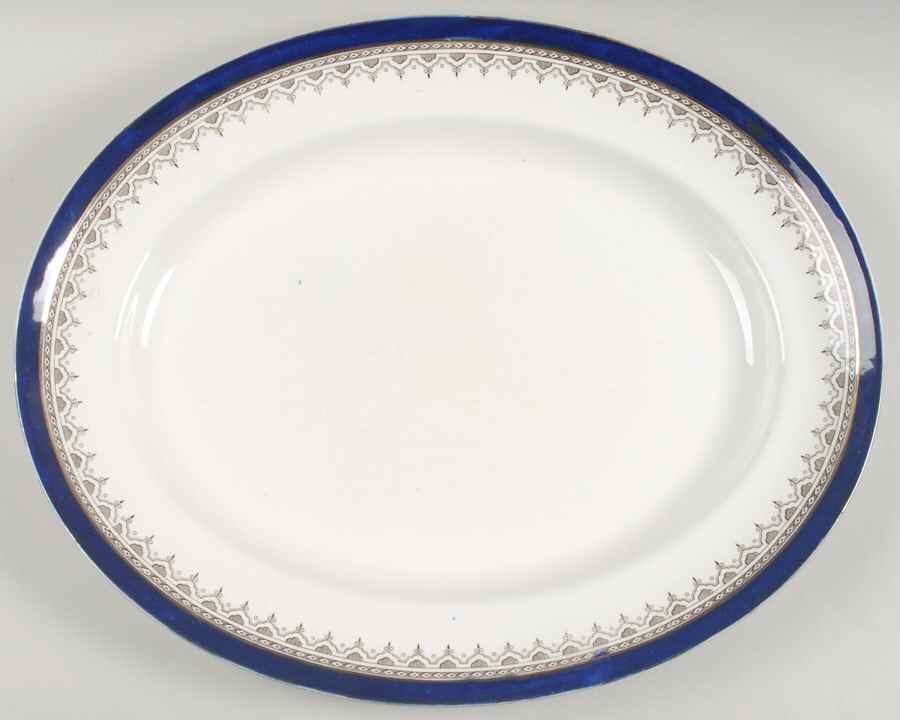 Belmont 17" Oval Serving Platter by Royal Doulton-1